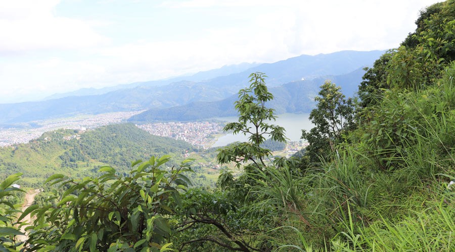 family trek in nepal